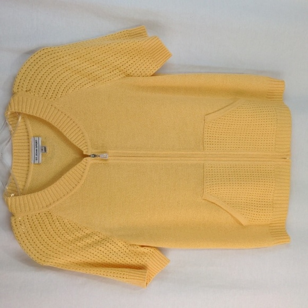 St John Sport Yellow Cardigan